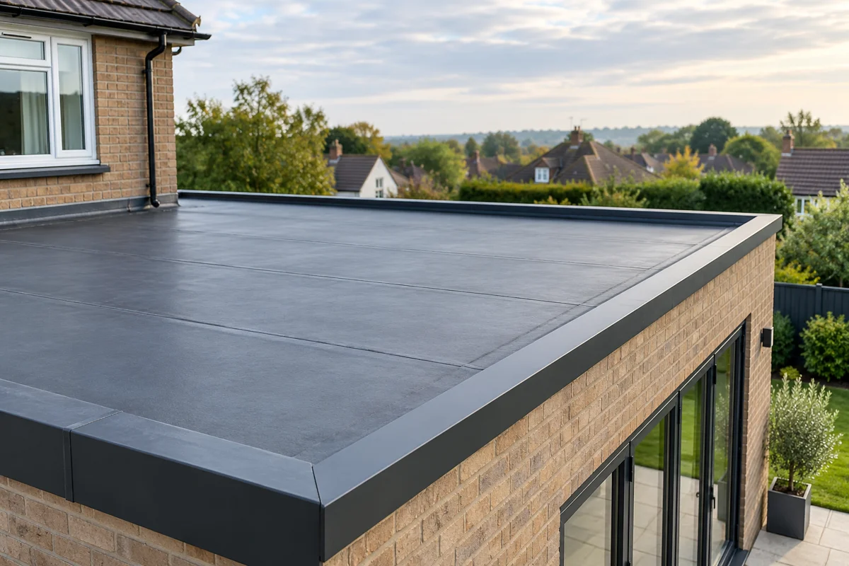 Flat Roof Repairs professional at a property roof